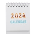 thumbnail image 1 of 1 libro de calendario independiente 2024 Calendario de escritorio Calendario de escritorio Calendario de escritorio para oficina, 1 of 2
