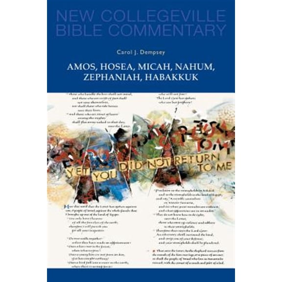 Pre-Owned Amos, Hosea, Micah, Nahum, Zephaniah, Habakkuk: Volume 15 (NEW COLLEGEVILLE BIBLE COMMENTARY: OLD TESTAMENT, 15) Paperback