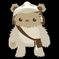 thumbnail image 2 of Women's Star Wars: Return of the Jedi Cute Cartoon Ewok  Graphic T-Shirt, 2 of 4