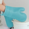 thumbnail image 7 of Heat Resistant Silicone Oven Gloves for Kitchen Baking, BBQ Grilling & Microwave, Non-Slip High Temp Cooking Mitts, Reusable Protective Hand Gear for Adults, Insulated Hot Pads for Handling Cookware, 7 of 7