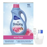 Downy Ecobox April Fresh, 180 Loads Liquid Fabric Softener, 105 fl oz
