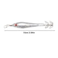 thumbnail image 3 of Squid Jig Head Fish Tools 5 Colors 10cm/3.94in Bait Lure Lamp LED (White), 3 of 8
