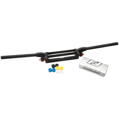 Fasst Flexx 1 1/8" Handlebar 15 Degree Moto (CR High Bend) Black for KTM 300 MXC 2003-2005