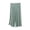 Green, variant on Capri Pants Women's High Waist Casual Capris Stretchy Summer Shorts Soft Comfortable Elastic Waistband Lightweight Trousers Solid Mid Calf Black L