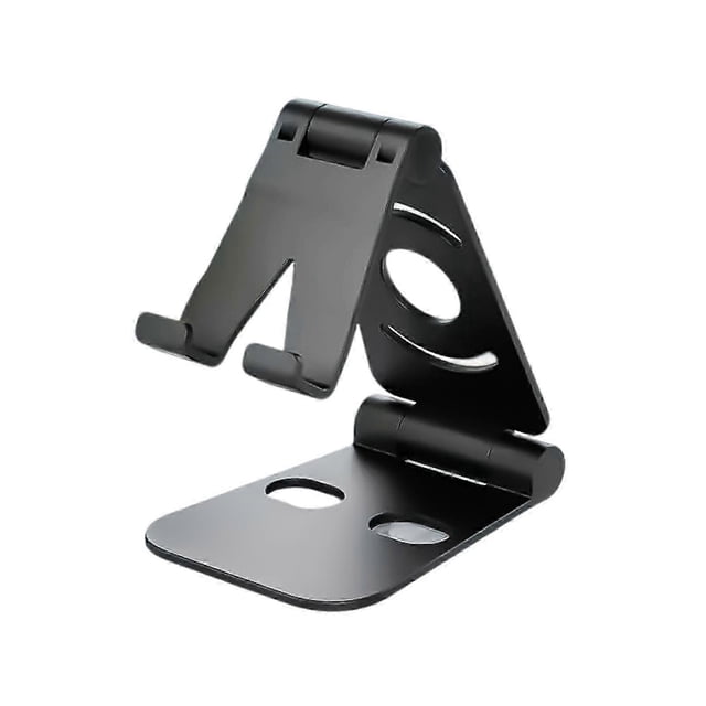 Phone Holder Universal Angle Height Adjustable Stand for Phone Tablet Tabletop Folding Support Cradle for Watching Video blue