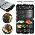 thumbnail image 1 of Xihbxyly Kit de Accesorios de Pesca, 188 Piezas, Incluye Anzuelos de Acero Inoxidable, Alicates, Señuelos y Pesas. Caja de Fácil Almacenamiento, Diseño Portátil, para Pesca Al Aire Libre, Tamaño Comp, 1 of 7