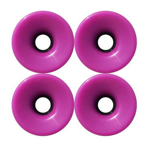 70mm 78a Offset Hub Purple Longboard Wheels