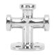 thumbnail image 4 of Yacht and fishing boat cleat bollard 63mm stainless steel single cross, 4 of 5