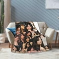 thumbnail image 4 of Jenna Actors Ortega Blanket Throw Blanket Soft Microfiber Blankets for Living Room Couch Sofa Bedroom 40"x30", 4 of 5