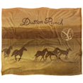 thumbnail image 1 of Yellowstone Dutton Ranch Silky Horse Rider Supersoft Blanket, 1 of 4