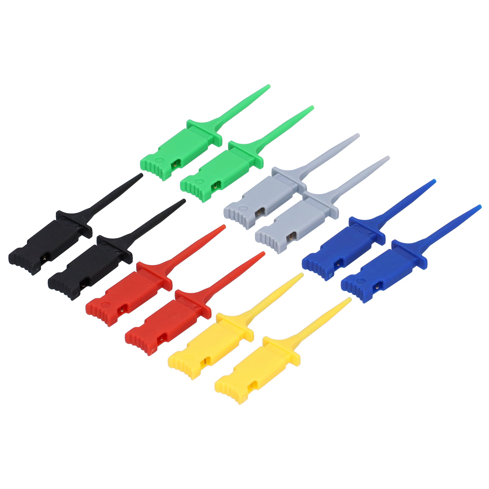 Mini Grabber SMD IC Test Hook Clip Jumper Probe for Logical Analyzer 6 Colors 