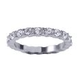 thumbnail image 2 of LuckyLy Anillos de Mujer de Compromiso y Promesa, Acero Inoxidable Baño Oro 18k o Color Plata y Zirconia Cúbica – Joyería ideal como Regalos para Mujer San Valentín y Regalos para Mamá plateado 7, 2 of 8