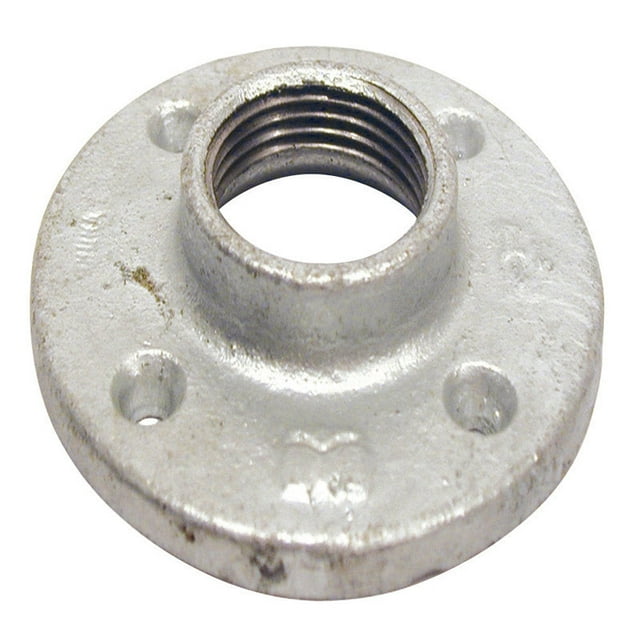 Productos Bk de 3/8 pulgadas Brida de piso de hierro fundido galvanizado Fpt