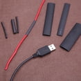 thumbnail image 3 of Tubos Termorretráctiles para Aislamiento EléctricoManga de envoltura de resistencia de aislamiento eléctrico de tubería de calor retráctil para bricolaje 127 piezas Likrtyny Para estrenar, 3 of 7
