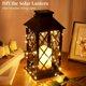 thumbnail image 2 of 1/2PCS Solar Lantern, Flickering Flame-less Candle LED Light, Garden Hanging Decoration, for Courtyard and Party Decoration, 2 of 2