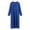 Blue, variant on Bcfgryg Men's Loose Fit Zip Up Long Sleeve Isla Mic Robe In Solid Colors For Autumn And Winter Men's Linen Shirts Summer