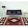 thumbnail image 2 of United Weavers of America 2050 10450 24 1 ft. 10 in. x 2 ft. 8 in. Bristol Caliente Brown Rectangle Accent Rug, 2 of 5
