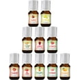 thumbnail image 2 of Fruity Fruits Good Essential Fragrance Oil Set (PACK OF 10) 5ml Set Includes Strawberry, Apple, Watermelon, Pineapple, Cucumber Melon, Red Cherry, Mango, Peppermint, Lemon, and Orange, 2 of 8