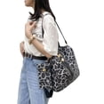 thumbnail image 5 of hirigin Women Casual Bag Set, Daily Leopard/Cow Printed Dual-Use Backpack/Shoulder Bag+printed Handbag, 5 of 8