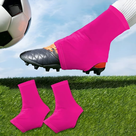 TELOLY Football Spats Cleat Cover Youth Cleat Cover Keeps Dirt/Turf Debris Out Cleat Sleeve for Football Baseball Soccer Sports