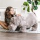 thumbnail image 3 of Melissa & Doug Giant Hippopotamus - Animal de peluche realista (m&aacute;s de 2 pies de largo) Melissa & Doug NA, 3 of 9