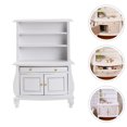 thumbnail image 2 of Doll House Cabinet Decor Mini House Bookshelf Kids Doll House Bookcase Decor, 2 of 8