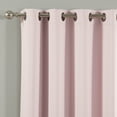thumbnail image 2 of Quality Home Wide Basic Bronze Grommet Blackout Curtain - Light.Pink - 80"W X 84"L (Single Panel), 2 of 3