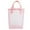 Pink, variant on Weloille Mesh Beach Bag Tote Bag for Women, Foldable Swim Large Beach Tote Bag with Zipper Pockets Waterproof Sandproof