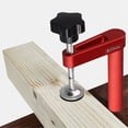 thumbnail image 2 of Woodworking Hold Down Clamp Aluminum Bench Stop Quick 19/20Mm Benchtop Carpenter 20Mm, 2 of 10