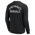 thumbnail image 3 of Unisex Fanatics Black Cincinnati Bengals Elements Super Soft Long Sleeve T-Shirt, 3 of 3