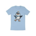 thumbnail image 5 of Funny Ice Skating Penguin Figure Skater Skate Dancer Gift T-Shirt Cool Ice Skating Dancing Birthday Holiday Presents Tshirt, 5 of 10