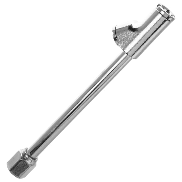 KAKOWELY straight air chuck Tire Quick Inflator Rod Air Chuck 2-way Connection Tire Chuck Tire Air Fill Rod Tire Inflator Gauge And Air Compressor Accessory