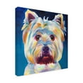 thumbnail image 2 of Trademark Fine Art 'Westie Chispy' Canvas Art by DawgArt, 2 of 3