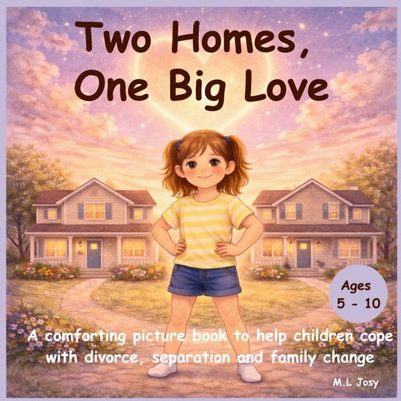 Two Homes, One Big Love: A comforting picture book to help children cope with divorce, separation, and family change. Ag, (Paperback)