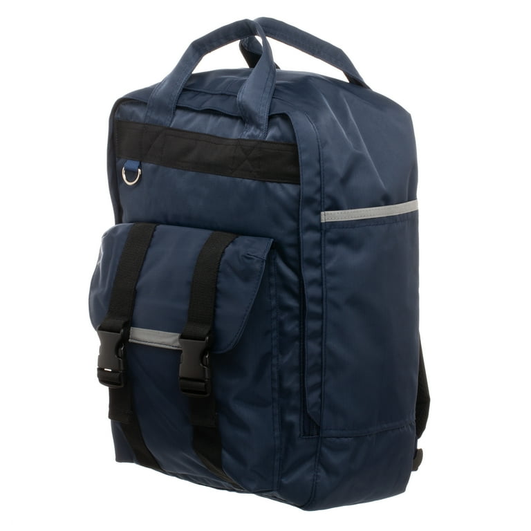 Men s Square Backpack Grey Built Up Backpack for Men
