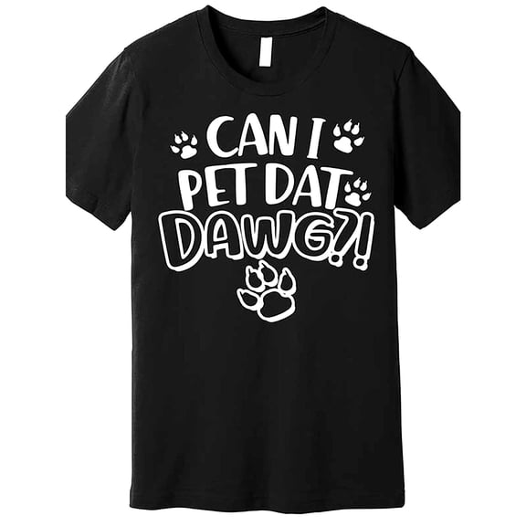Dog Paw T-Shirt Graphic Tee Humor Top Cotton Short Sleeve Casual Shirt Comfort Black S-5XL