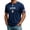 Dark Blue, variant on Men's USA Soccer Jersey Shirts 2026 Country Team Short Sleeve Crewneck Fan International Football Shirt Retro Streetwear Top Navy XL