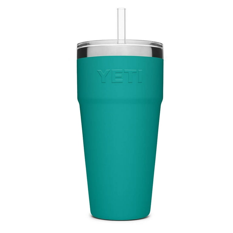 Yeti 21071500647 Rambler 26 oz. Stackable Cup with Straw Lid