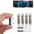 thumbnail image 2 of Amortiguador de choque de 27 mm apto para WlLoys P929 P939 K989 1/28 RC Car Plata Sunnimix mini coche amortiguador, 2 of 7