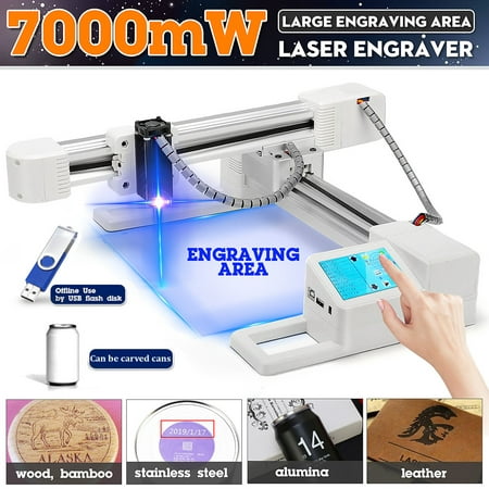 7000mW USB Laser Engraving Machine Engraver Logo Mark DIY