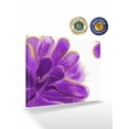 thumbnail image 2 of Purple Gold Wall Art for Living Room,Canvas Picture Wall Decor for Bathroom Bedroom,Abstract Flower Ombre Aesthetics Paint Painting Artwork for Office Kitchen Hallway Dining Room Home Decor 12"x16", 2 of 8