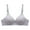 Blue, variant on T Shirt Bra Women Printed Push-Up Together Daily Bra Underwear No Underwire Women Size Females Sports Bra, Style 12183, Gray 42A