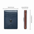 thumbnail image 4 of FALAN MULE Mens Wallet Leather Credit Card Holder Slim Bifold RFID Blocking Front Pockets Minimalist Wallets for Men with ID Window, 4 of 11