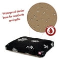 thumbnail image 4 of Majestic Pet | Coral Shredded Memory Foam Rectangle Pet Bed For Dogs, Removable Cover, Black, Large, 4 of 5
