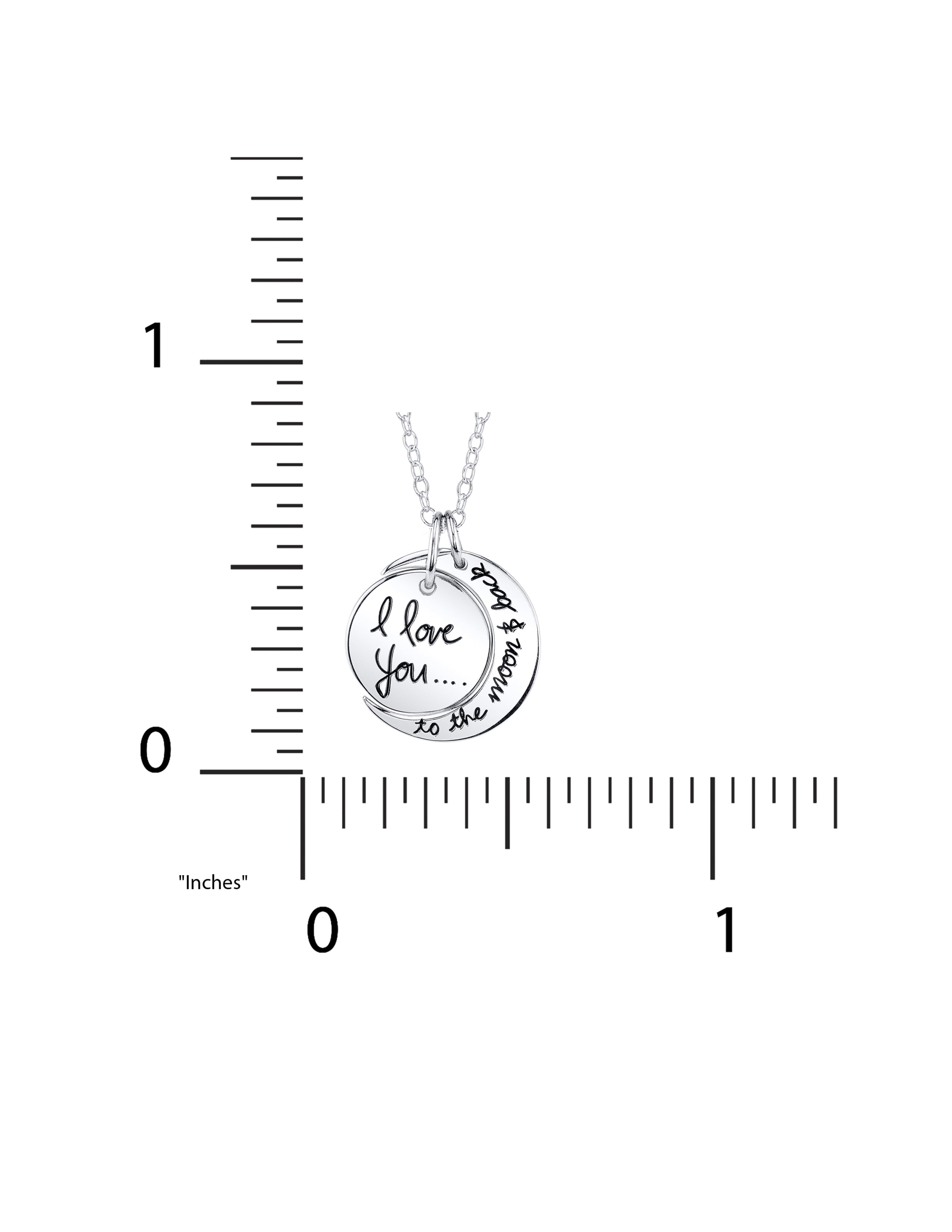 Little Luxuries Little Luxuries Women S Sterling Silver I Love You To The Moon Back Pendant Necklace 18 Walmart Com Walmart Com Little Luxuries Little Luxuries Women S Sterling Silver I Love You To The Moon Back Pendant Necklace 18 Walmart Com Walmart Com