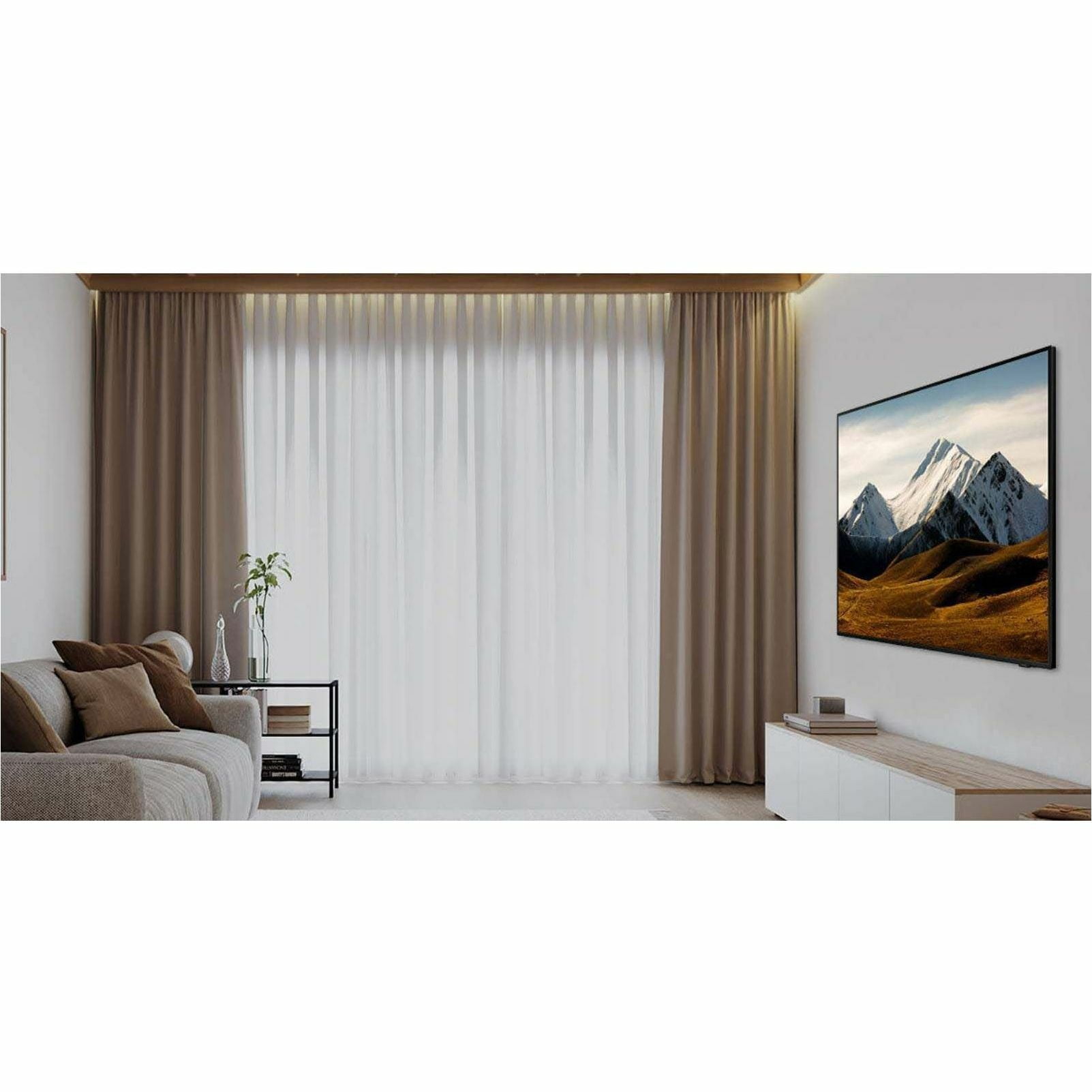 SAMSUNG 55" 4K Crystal UHD DU8000 Smart TV, Ultra Slim Design, Dynamic Crystal Color, Motion Xcelerator & Object Tracking Sound Lite UN55DU8000
