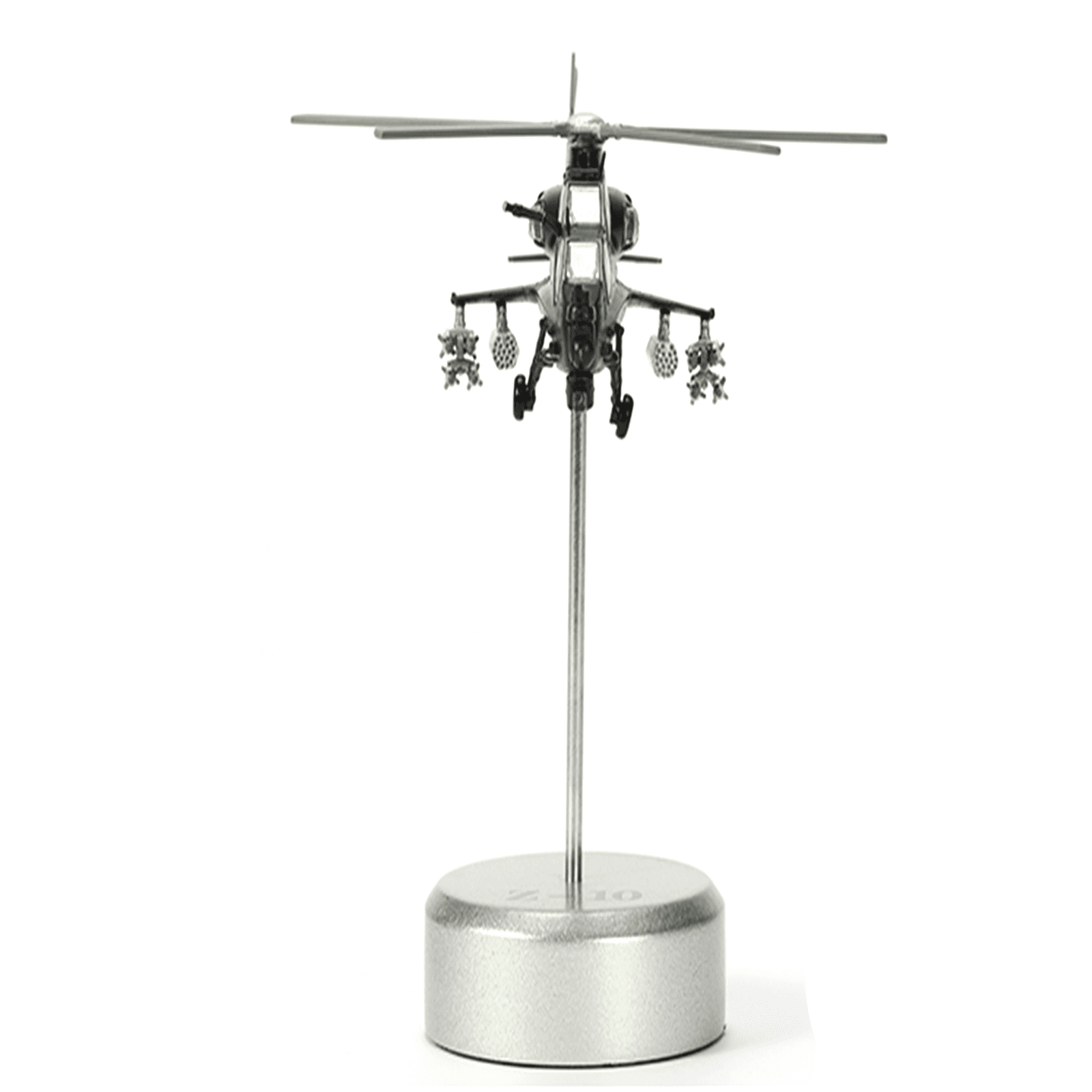 JIAHAOO Alloy Chinese WZ 10 Armed Helicopter Model 1/100 Scale Diecast Aircraft Aviation Collectible Static Display