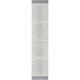 thumbnail image 2 of Nourison Astra Machine Washable Geometric Ivory Blue 2'2" x 12' Area Rug (2x12), 2 of 8