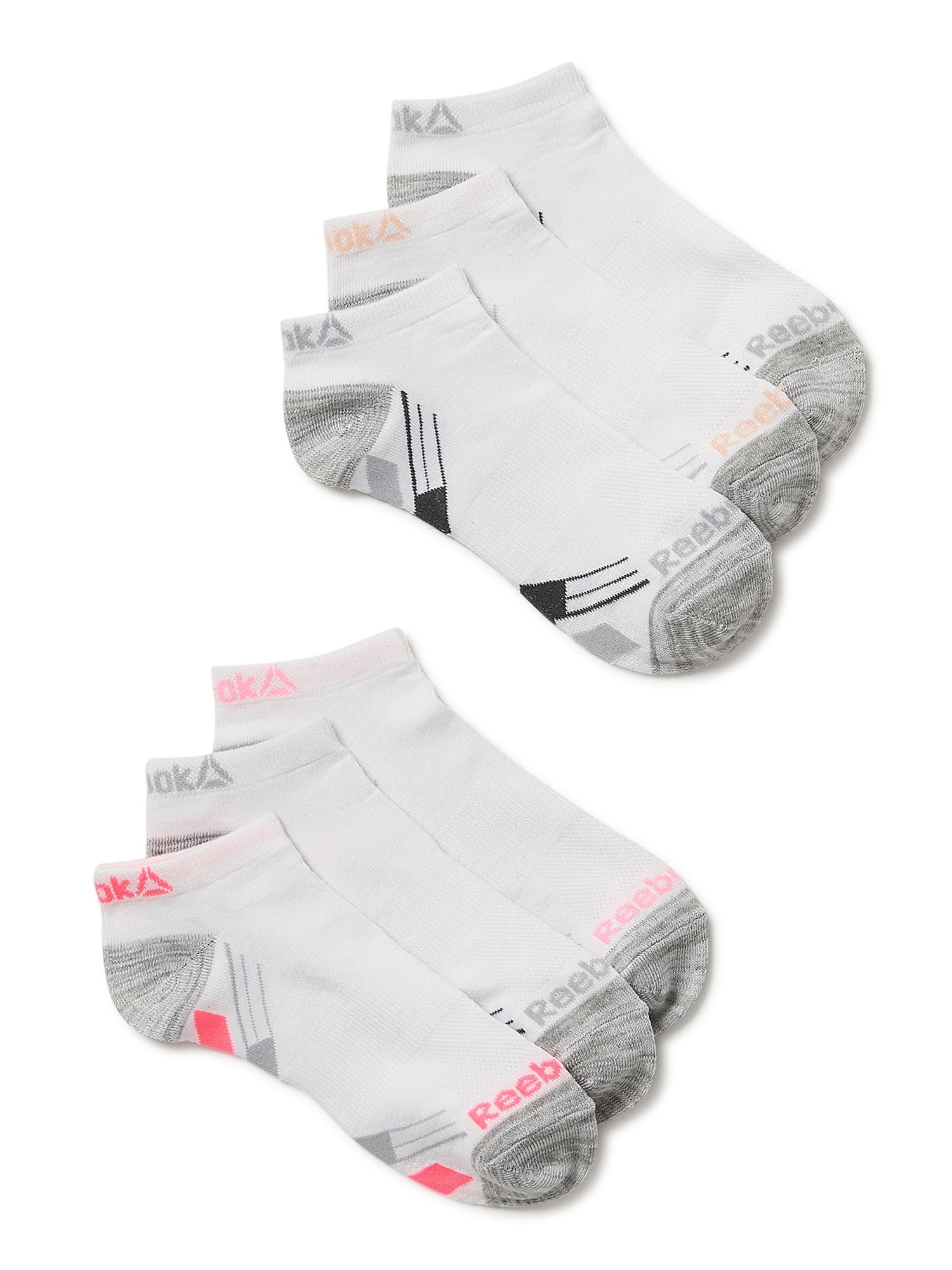 Reebok Reebok Women's Lightweight Low Cut Socks, 6Pack