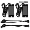 thumbnail image 4 of Alla Lighting Newest 9012/9005/9006 CANBUS Decoders for Fix Error Free Code LED Headlights Bulbs Resistor Adapter Harness Kits/Anti Flicker, 4 of 5